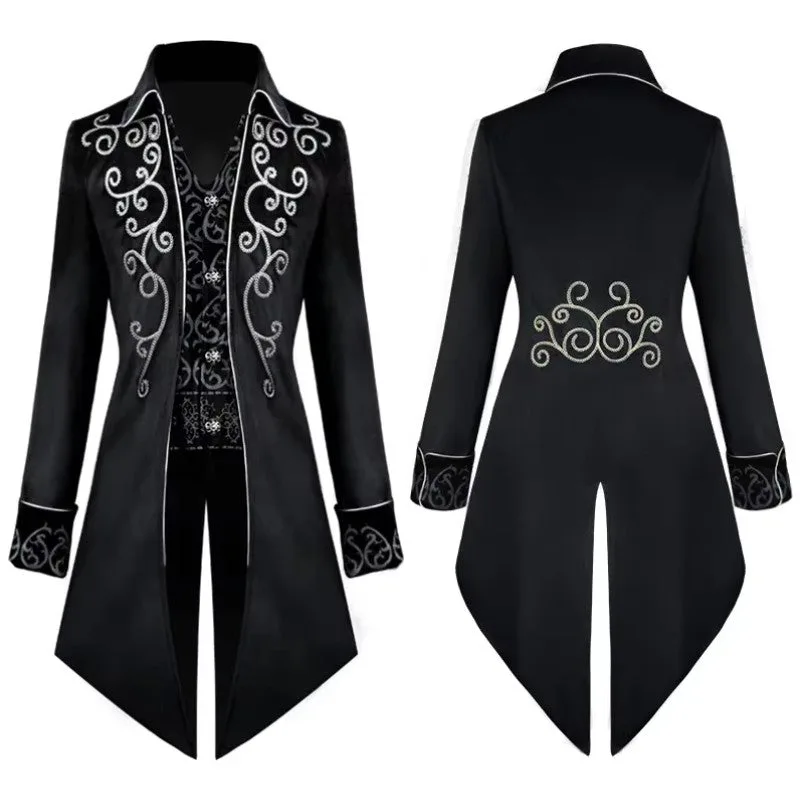 Vue 16 — Veste Steampunk Gothique Redingote