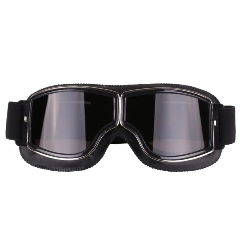 Vue 2 — Lunettes Steampunk Rétro Moto