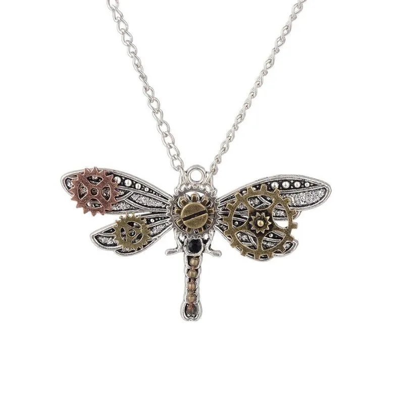 Vue 5 — Collier Steampunk Papillon