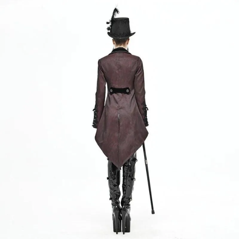 Vue 4 — Veste Steampunk Queue de Pie