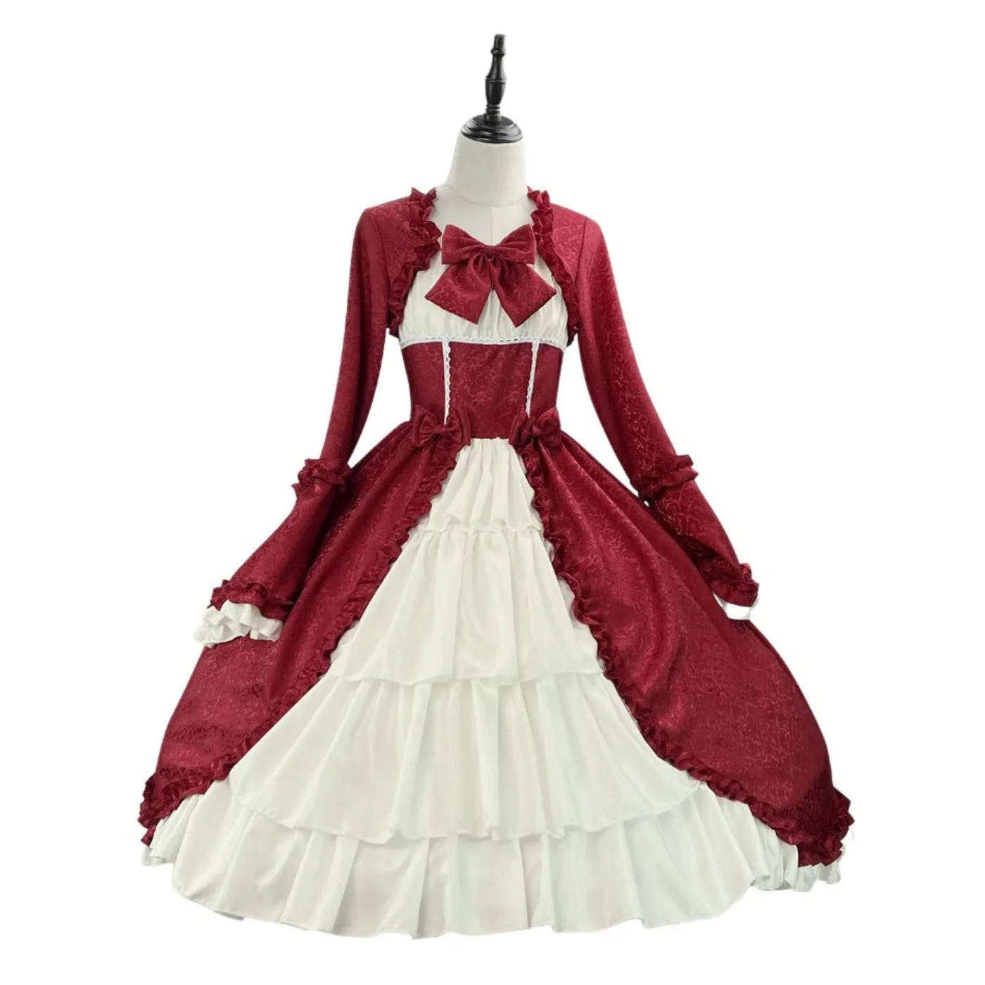 Vue 2 — Robe Victorienne Femme