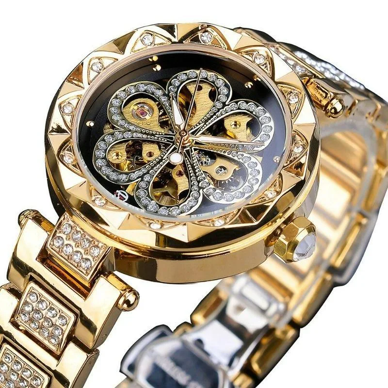 Vue 6 — Montre Squelette Femme Luxe