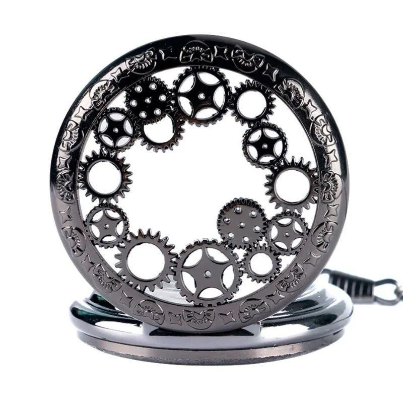 Vue 6 — Montre à Gousset Engrenages