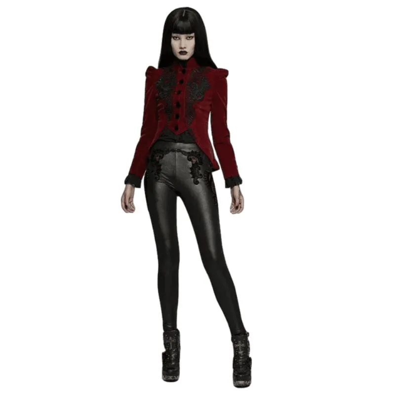 Vue 4 — Veste Gothique Victorienne Femme