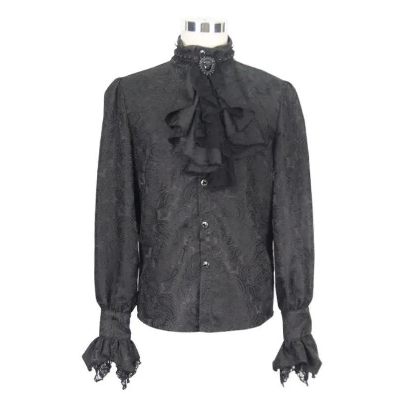 Vue 3 — Chemise Aristocrate Gothique Homme
