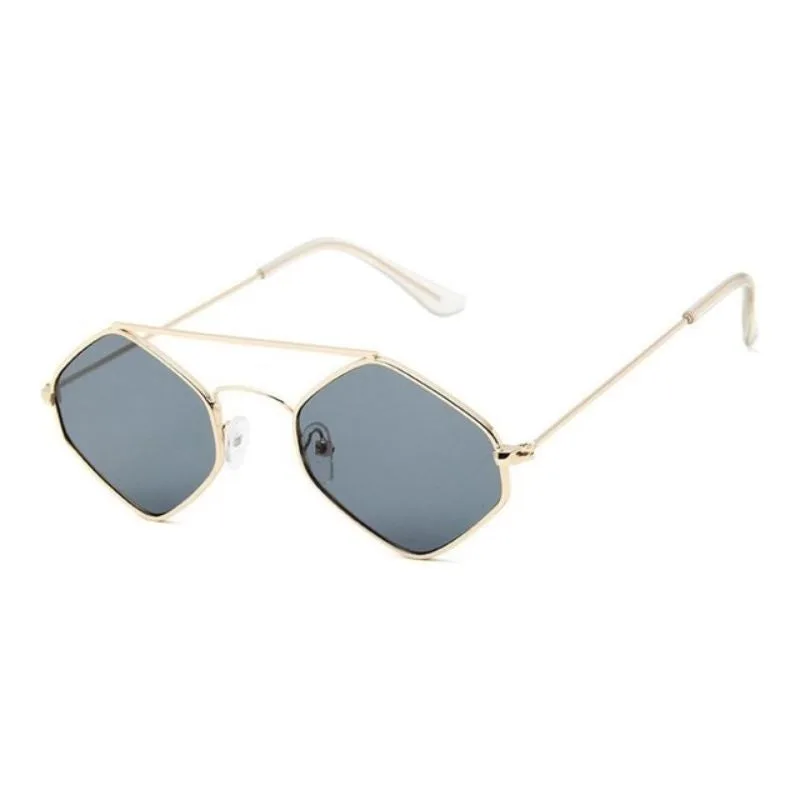 Vue 4 — Lunettes de Soleil Hexagonales Femme
