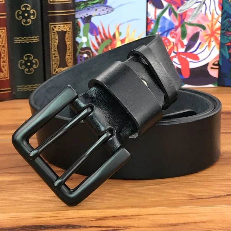 Vue 3 — Ceinture Double Ardillon pour Homme
