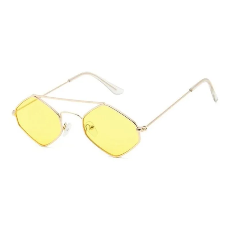 Vue 8 — Lunettes de Soleil Hexagonales Femme