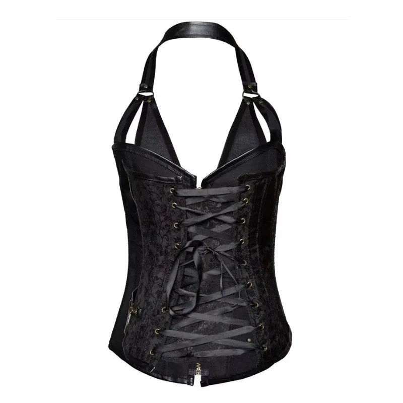 Vue 10 — Corset Steampunk Grande Taille