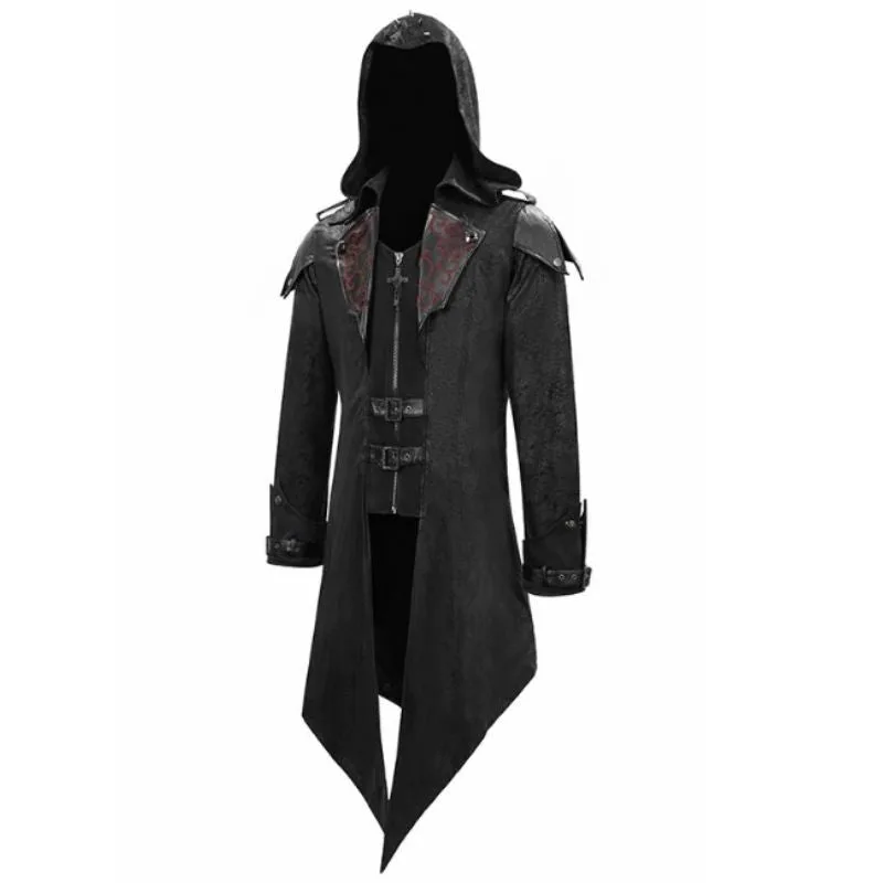 Vue 5 — Long Manteau Homme Punk