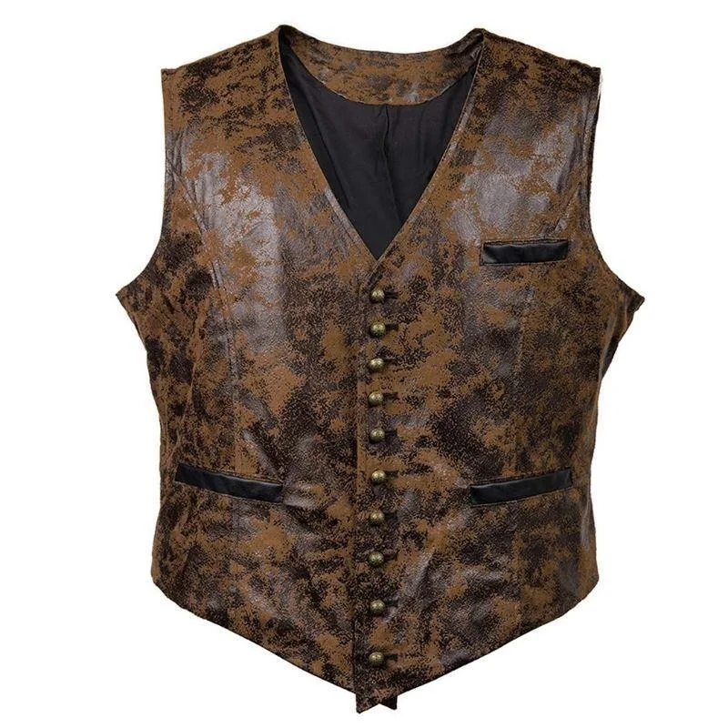 Vue 4 — Veston Steampunk Vieilli