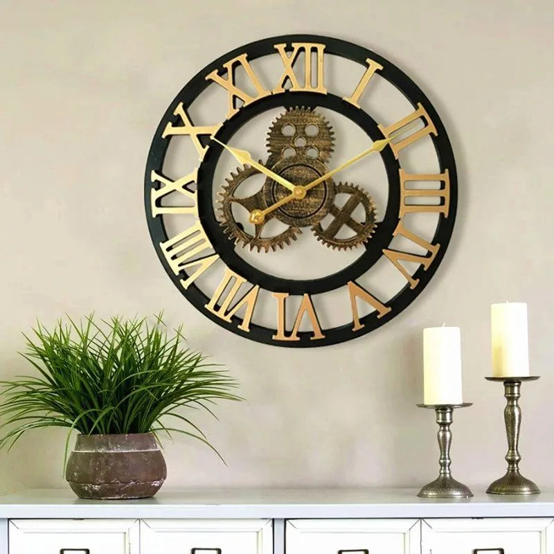 Vue 4 — Horloge Steampunk Rouage