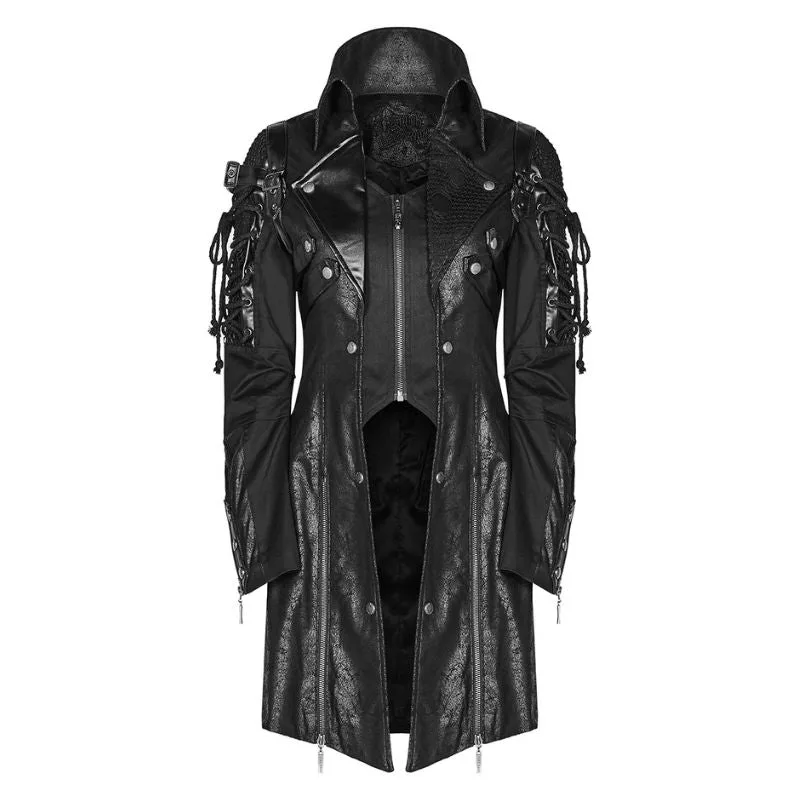 Vue 2 — Manteau Steampunk Gothique Long