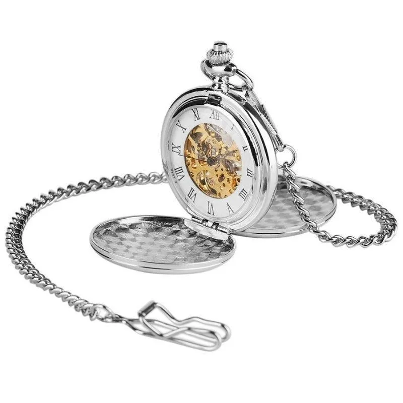 Vue 3 — Montre à Gousset Mécanique Ancienne