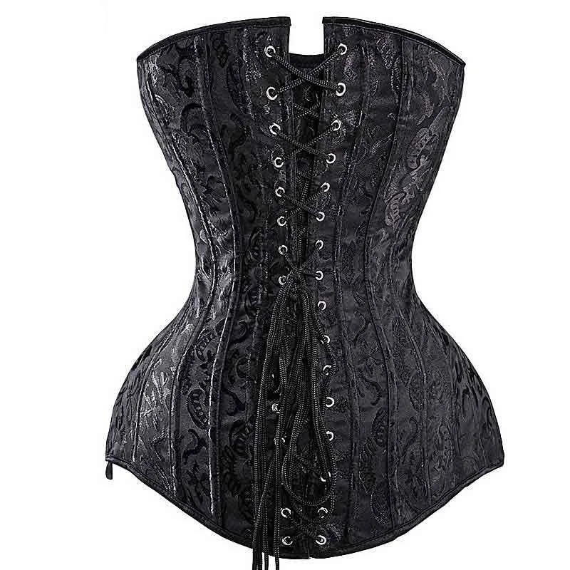 Vue 4 — Corset Victorien Long