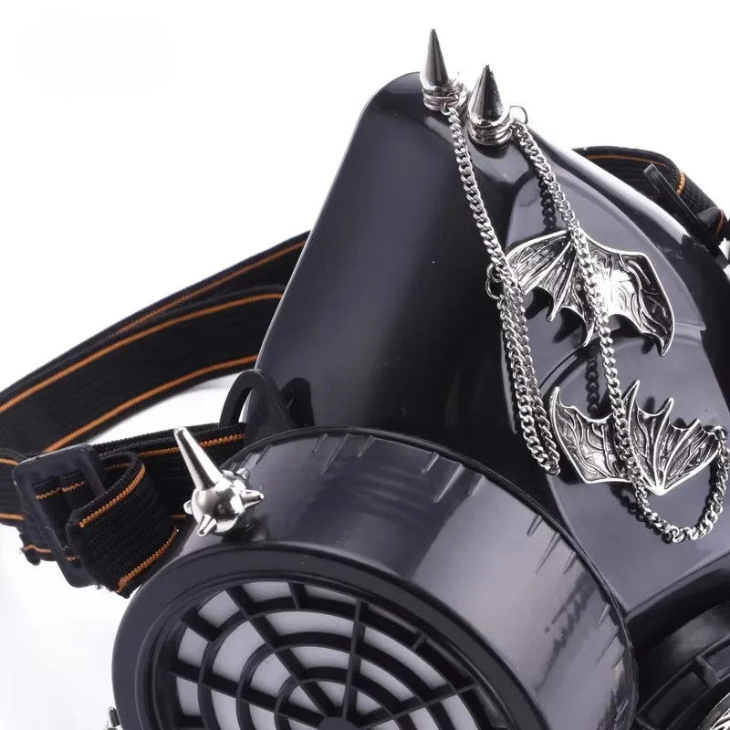 Vue 9 — Masque à Gaz Steampunk homme
