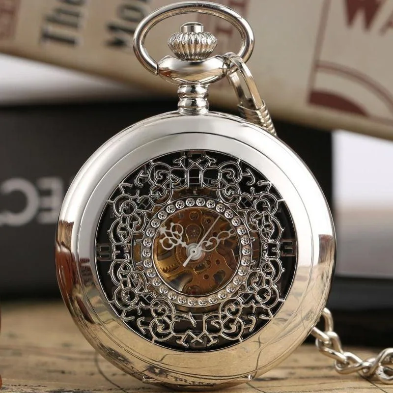 Vue 5 — Montre Gousset Ancienne en Acier (Coffret)