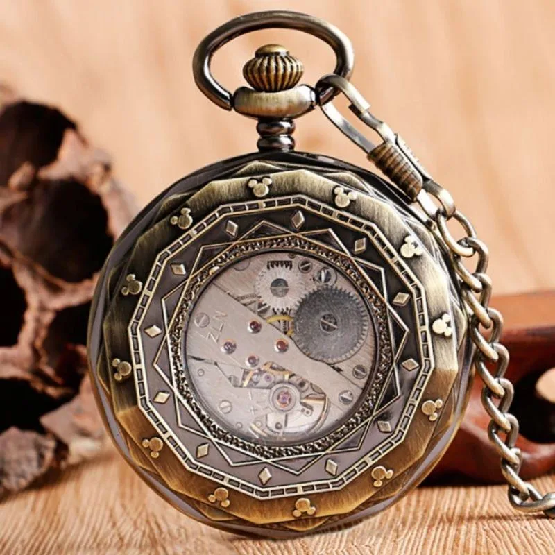 Vue 2 — Montre à Gousset Savonnette Mécanique