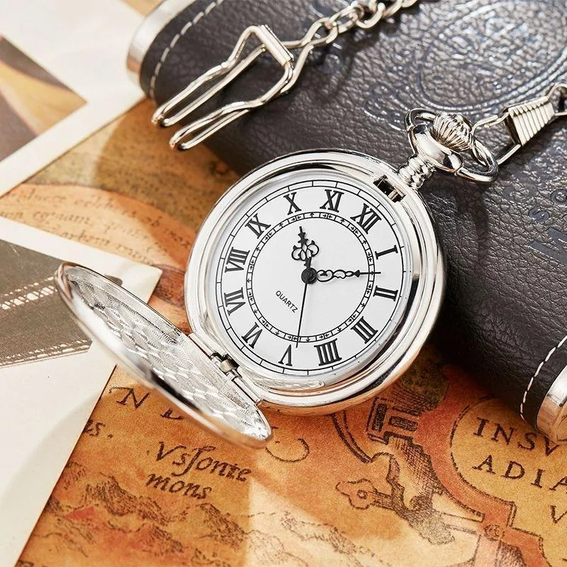 Vue 2 — Montre à Gousset Argent Ancienne