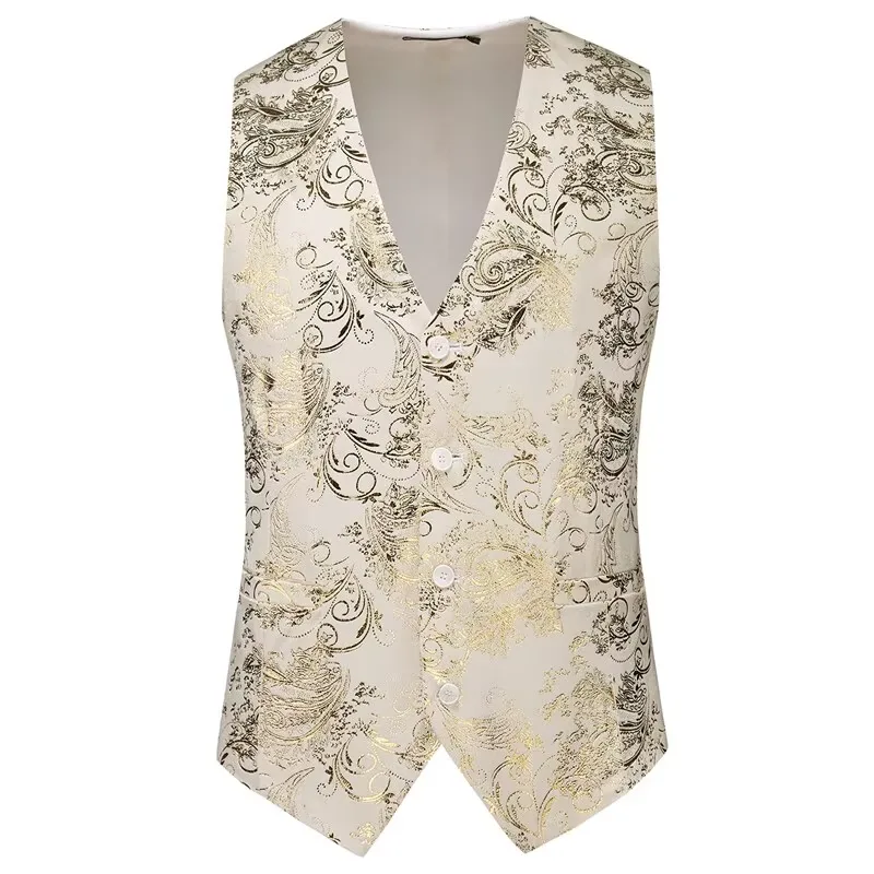 Vue 13 — Gilet Costume Homme Imprimé