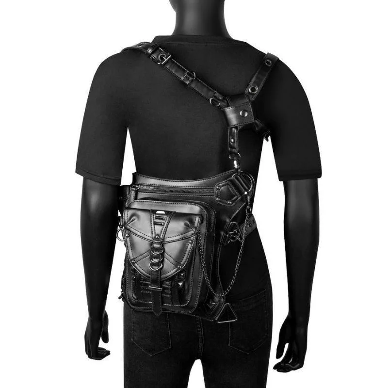Vue 2 — Sac Steampunk Ceinture