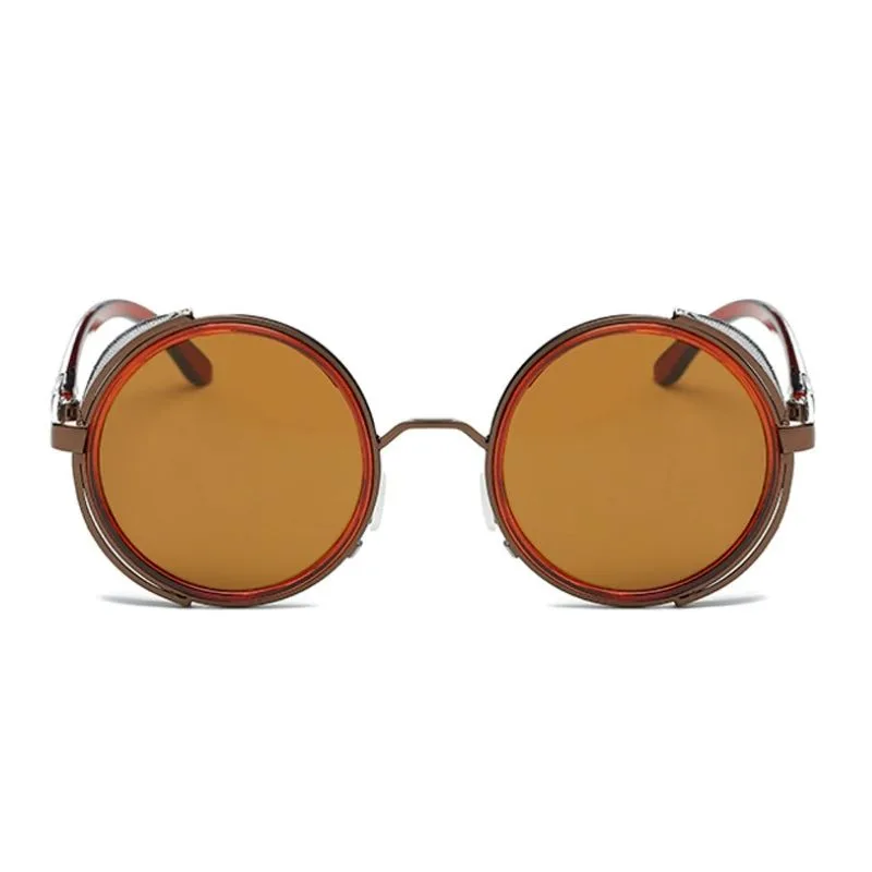 Vue 7 — Lunettes de Soleil Rondes Rétros