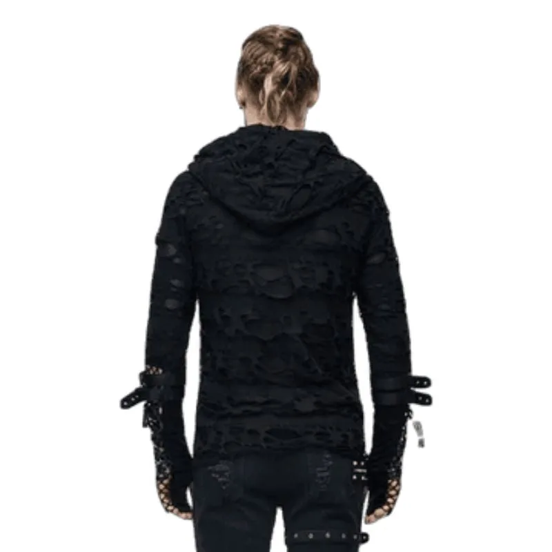 Vue 3 — Pull Gothique Homme à Capuche