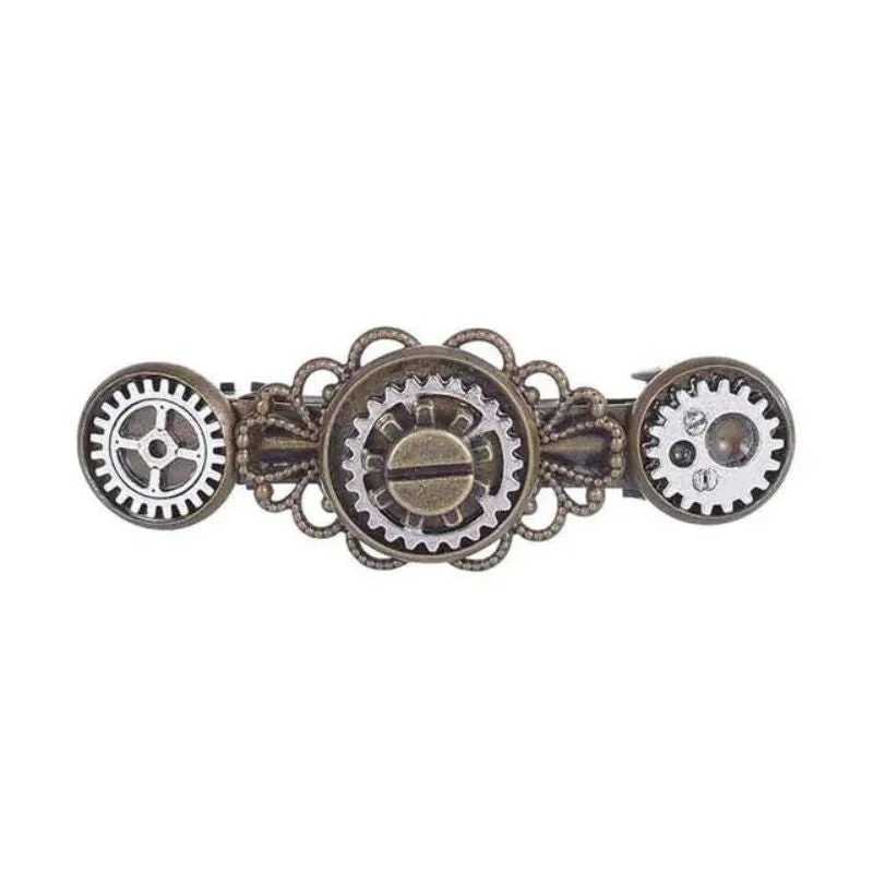 Vue 8 — Barrette Cheveux Steampunk