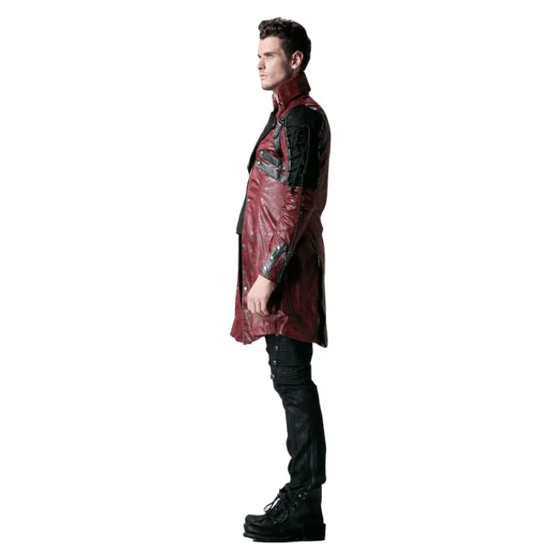 Vue 8 — Manteau Steampunk Gothique Long