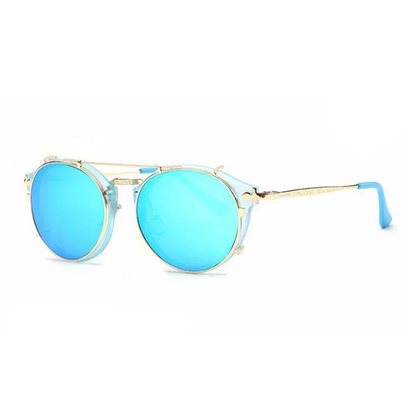 Vue 3 — Lunettes de Soleil Steampunk Aristocrate