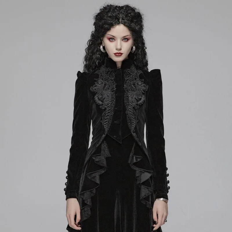 Vue 3 — Veste Gothique Femme