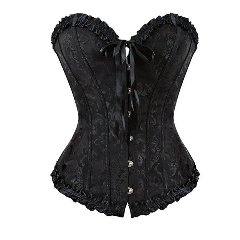 Vue 2 — Corset Victorien Femme