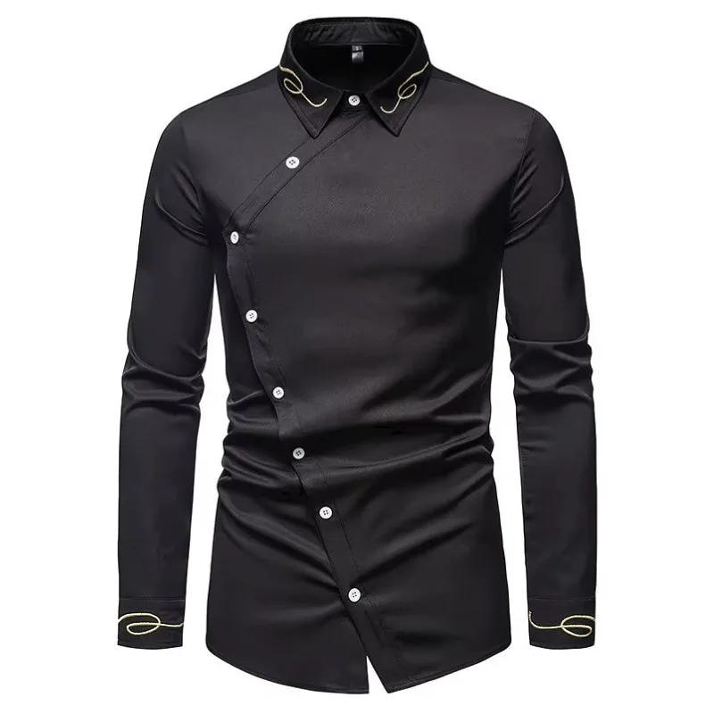 Chemise à Boutonnage Asymétrique Chemise à Boutonnage Asymétrique