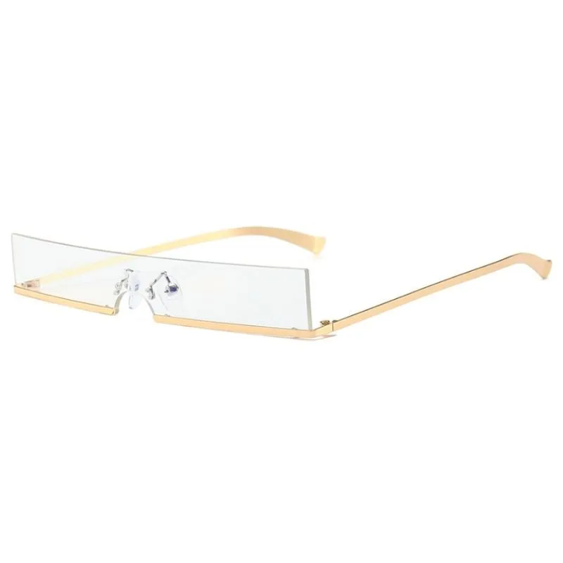 Vue 6 — Lunettes de Soleil Rectangulaires Inversées