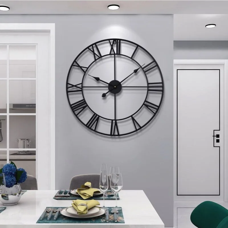 Vue 6 — Horloge Steampunk Vintage Noire