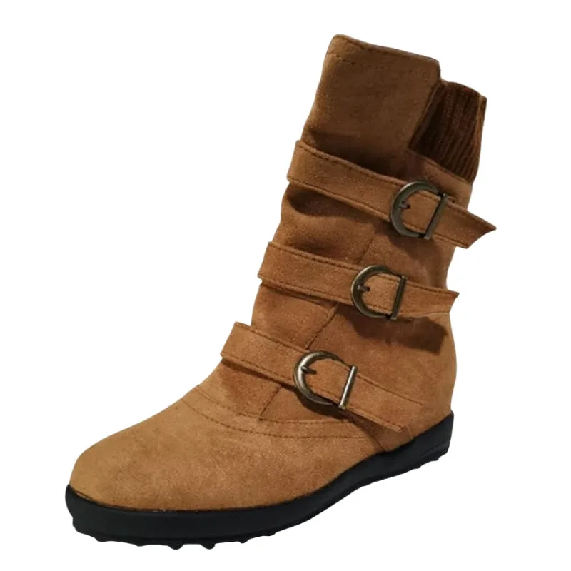 Vue 8 — Bottines Chaudes pour Femme Steampunk