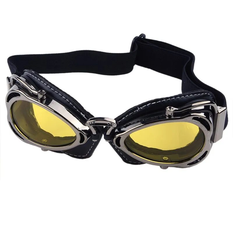 Vue 5 — Lunettes de Soleil Moto Vintage