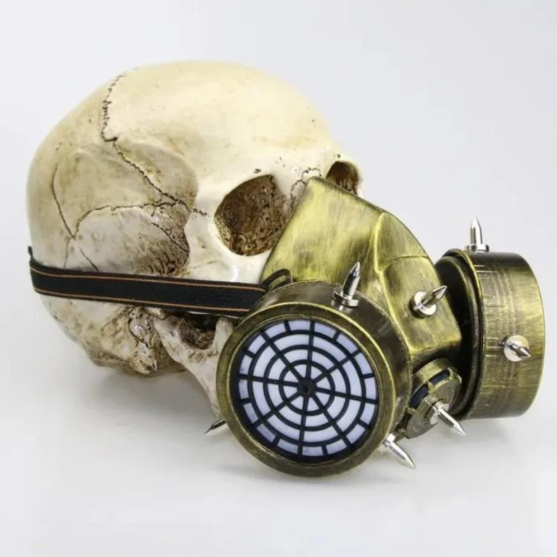 Vue 8 — Masque à Gaz Steampunk