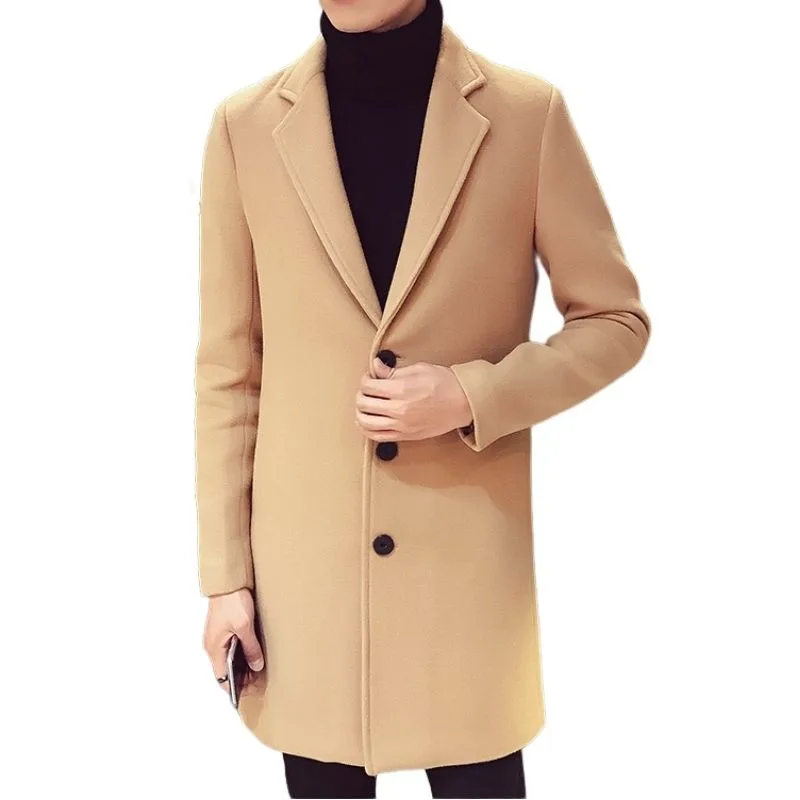 Vue 5 — Caban Long pour Homme