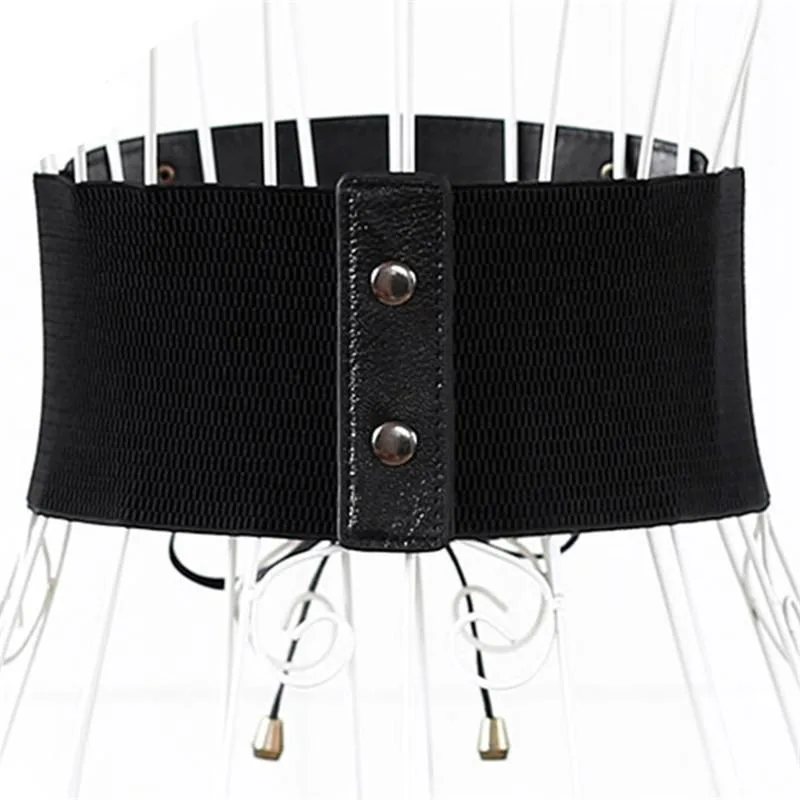 Vue 3 — Ceinture Corset Steampunk