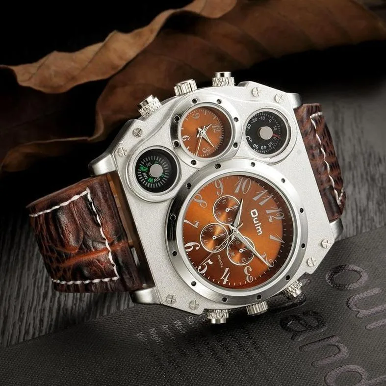 Vue 6 — Montre Steampunk Boussole Homme