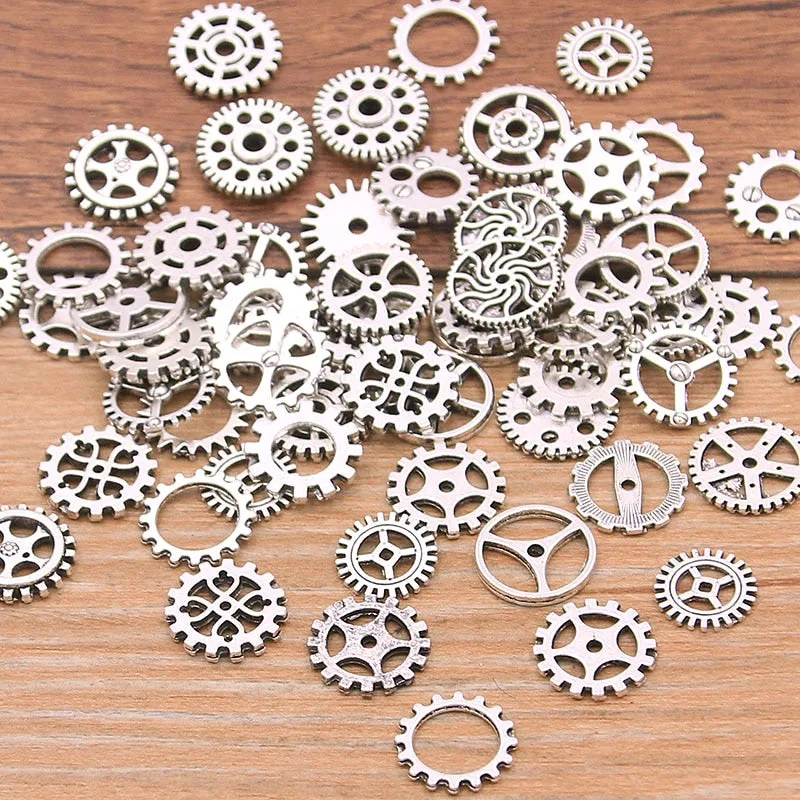 Vue 11 — Lot d'Engrenages Steampunk