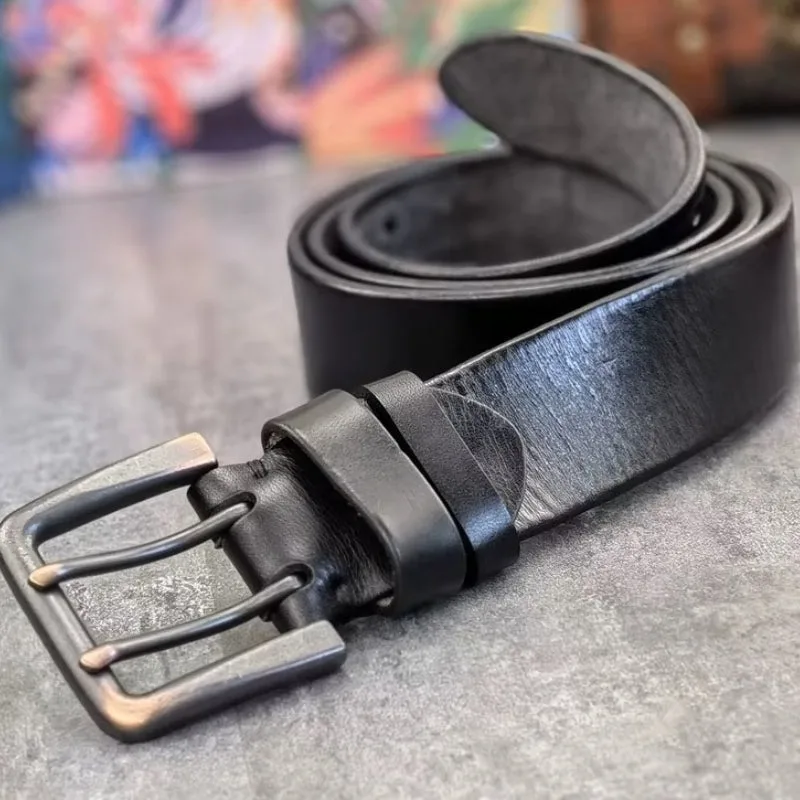 Vue 8 — Ceinture Double Ardillon pour Homme