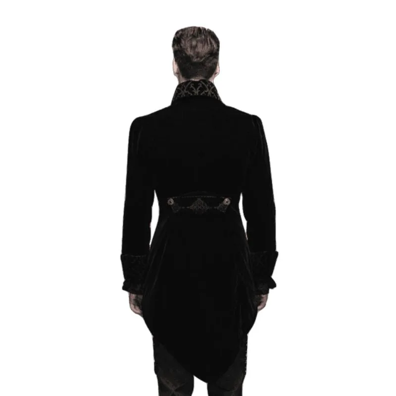Vue 3 — Veste Velours Gothique Homme