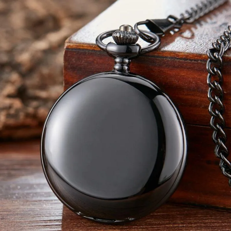 Vue 3 — Montre de Poche Cadran Noir