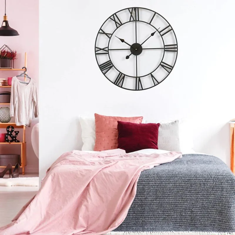 Vue 8 — Horloge Steampunk Vintage Noire