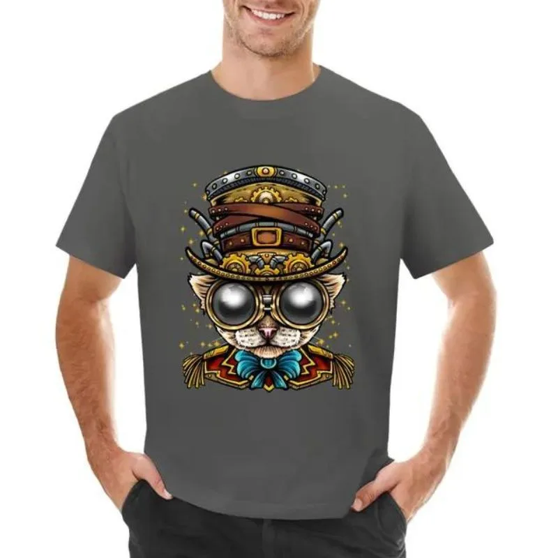 Vue 6 — T-Shirt Steampunk Homme