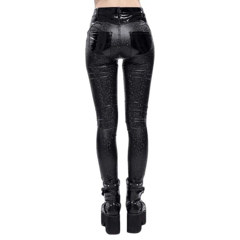 Vue 3 — Pantalon Gothique Rock Femme