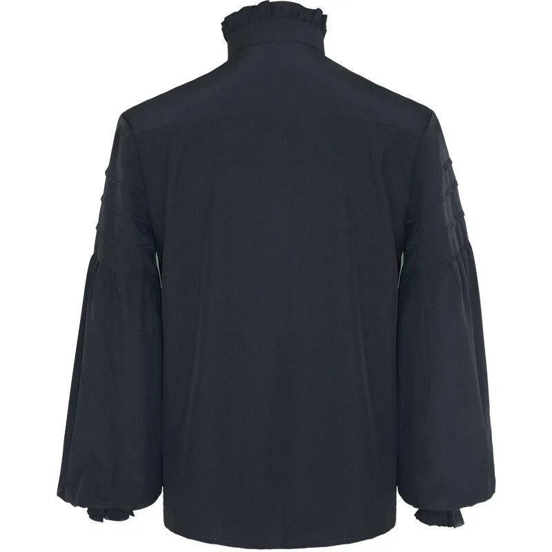 Vue 3 — Chemise Victorienne Col Jabot Homme