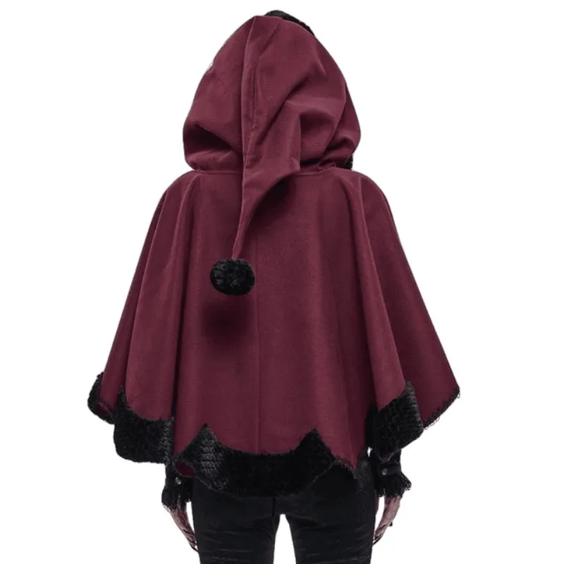 Vue 7 — Petite Cape Femme Style Victorien